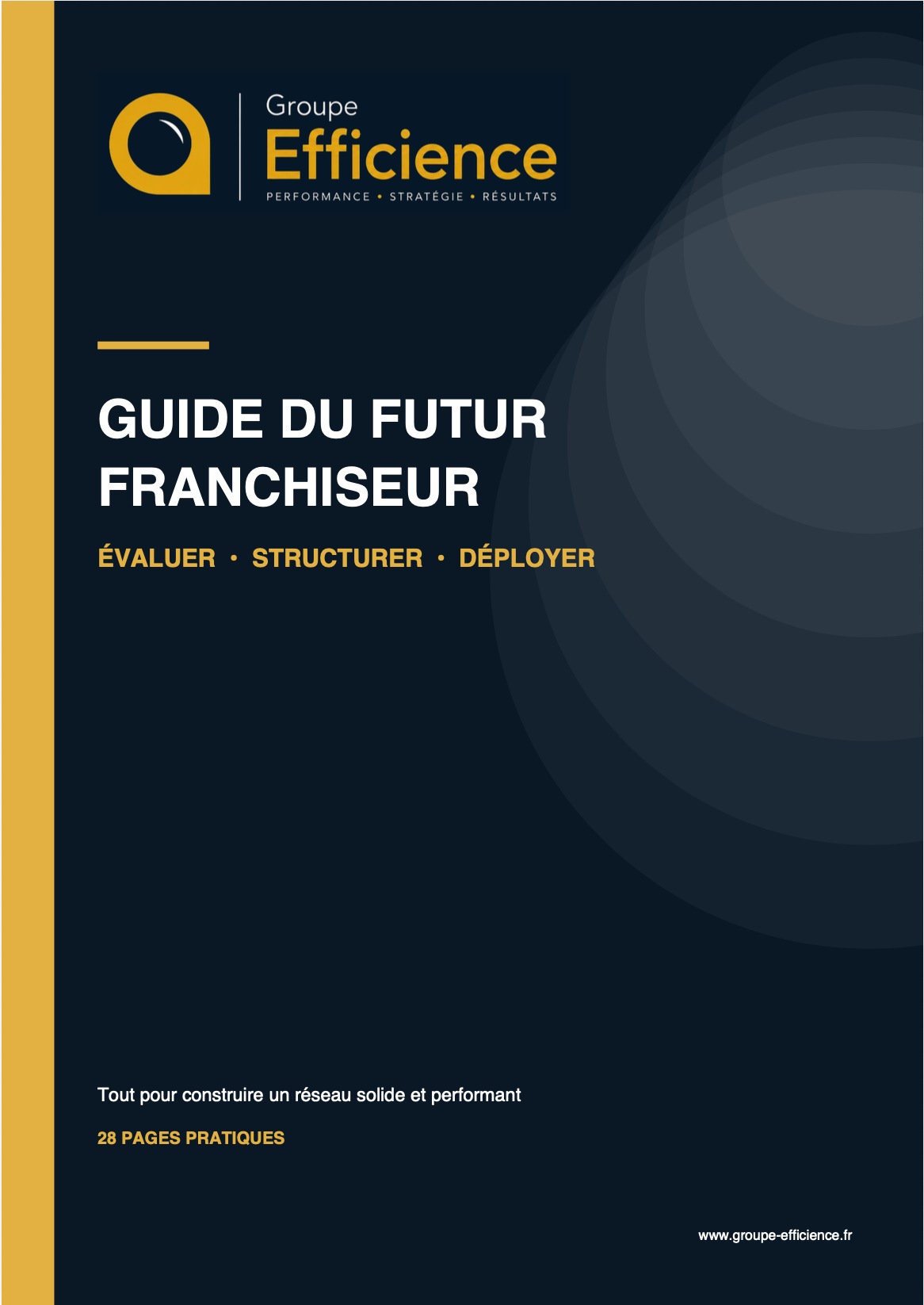 Couverture du Guide du futur franchiseur